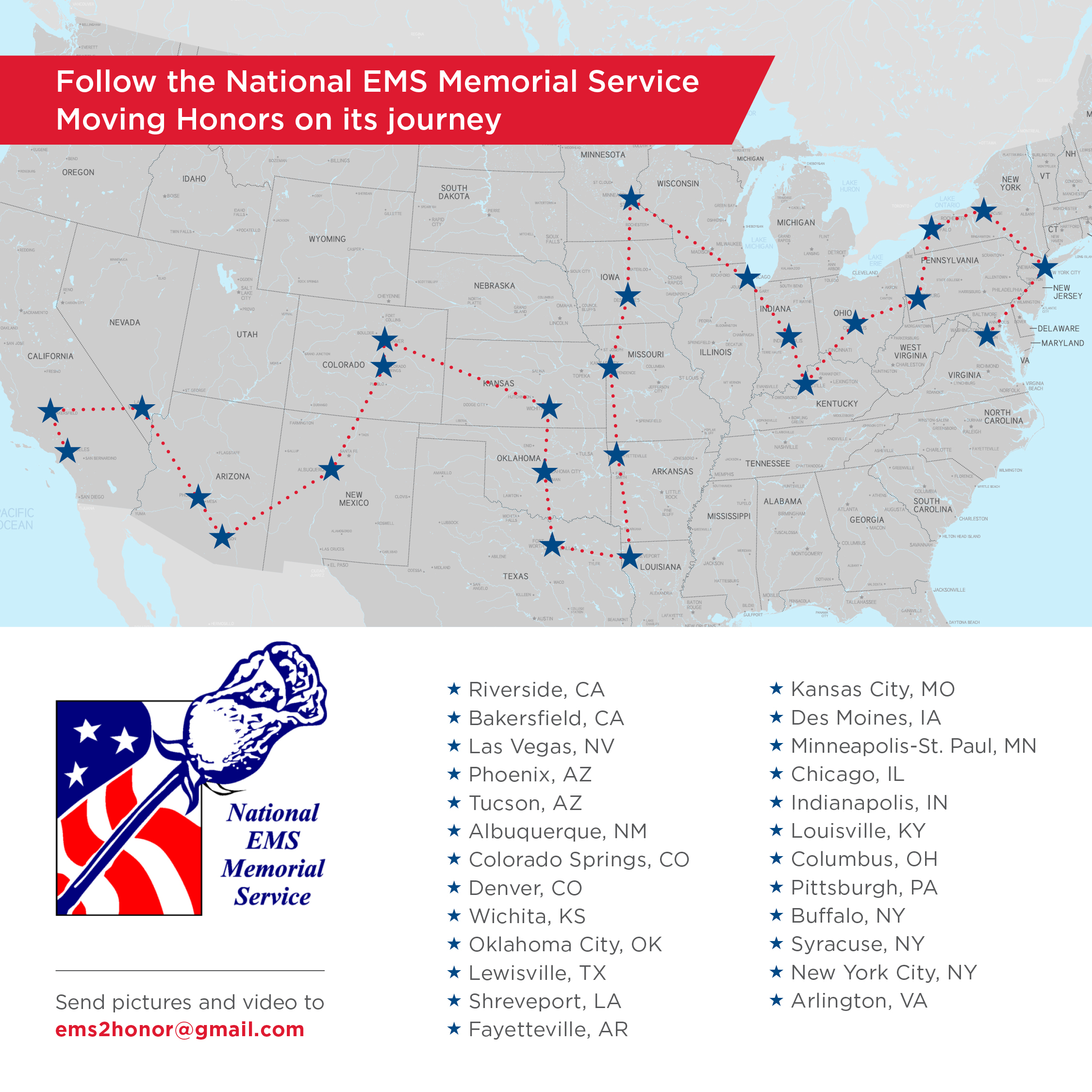 Moving Honors National EMS Memorial Service